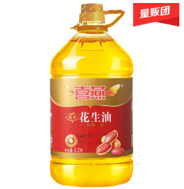 喜燕浓香花生油6.2升，